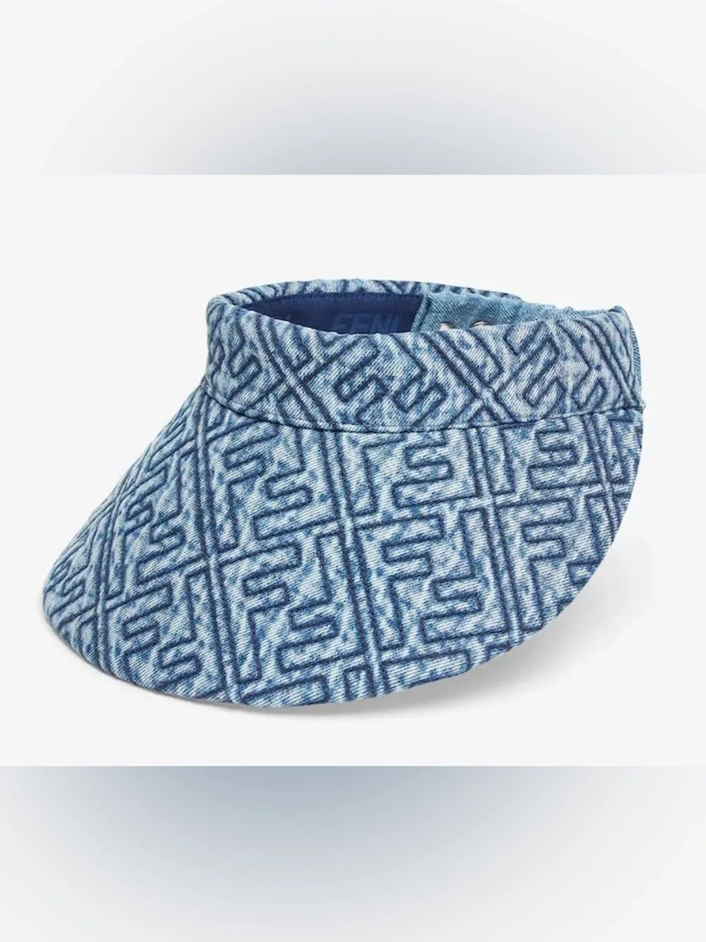 FENDI Denim FF Visor